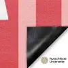 Amor - Strepen - Rood - Roze Deurmat klein -antislip_DE