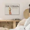 Ice cream - Softijs - Kleurrijk - Kers PET vilt klein -sfeer3