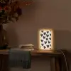 Hartjes - Zwart - Beige Light Box met kabel (Tafellamp) klein -sfeer4