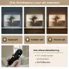 Modern - Zwart - Verf - Goud Light Box met batterij (Wandlamp) middel -USP_lichtkleurNL