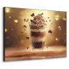Dessert - Chocolade - Zoet - Eten Textielframe - compleet frame klein -3d