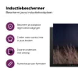 Kerkuil - Maan - Nacht Inductie beschermer vinyl 3mm klein -zzzzzzz-cc-usp