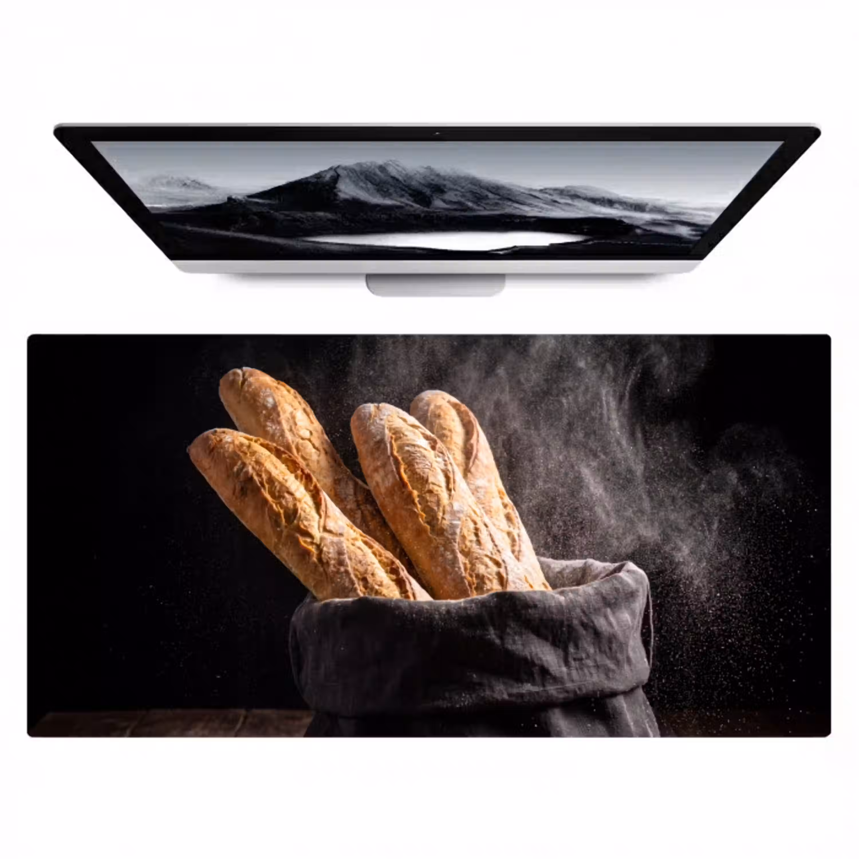 Brood - Zak - Eten Muismat XXL klein -zzz3d