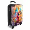 Valerio vlinderachtig Koffer - NBS - Handbagage middel -productfoto_3d