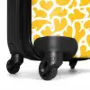 Patronen - Spatten van geel NBS - Handbagage koffer - Kinderen Unisex middel -wiel