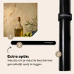 Olijven - Stilleven - Vintage Inductie beschermer vinyl 3mm middel -zzzzzzz-induclip_NL
