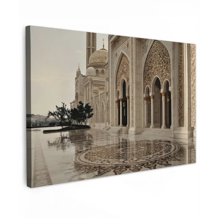 Gouden details - Marmer - Grote bogen canvas 2cm klein -z3d
