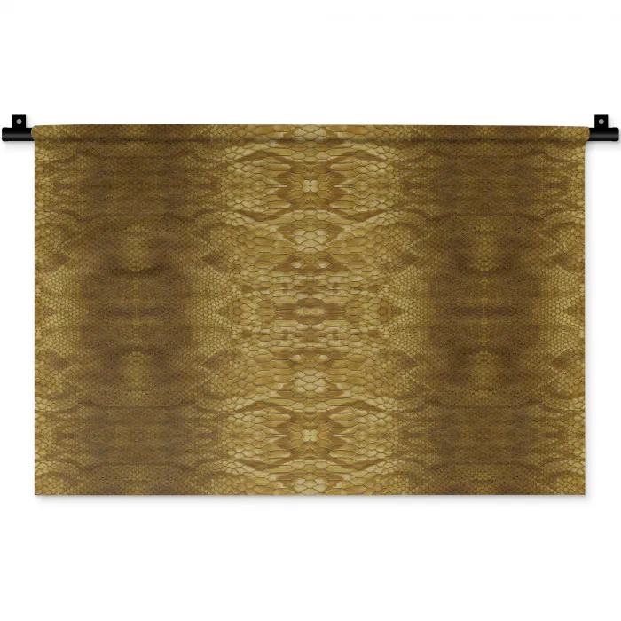 Slang - Boa - Goud - Bruin Wandkleed katoen klein 269 -zz3d