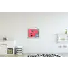 Graffiti - Meisje - Ballon - Banksy - Street art textielposter latten blank klein -kinderkamer