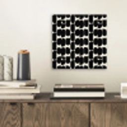 Modern - Patroon - Zwart aluminium wit klein 46 -sfeer1