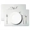Vissen - Water - Wit Placemat vinyl groot -zzsfeer2_Kitchenyeah-website