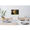 Bos - Gras - Zonlicht Muursticker klein -eettafel