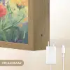 Weide - Bloemen - Kleurrijk Light Box met batterij (Wandlamp) middel -USP_websiteoplaadbaarNL