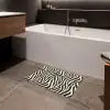 Zebra - Print - Klassiek - Zwart Badmat klein 997 -sfeer3
