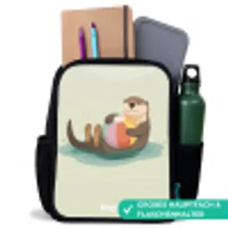 Otter - Strandbal - Water Rugzak - Zwart middel -inhoud_DE