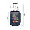 Dino - Groen - Raket - Sterren Kinderkoffer - Zwart klein -productfoto_formaten