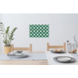Schaakbord - Klassiek - Groen Muursticker klein 286 -eettafel