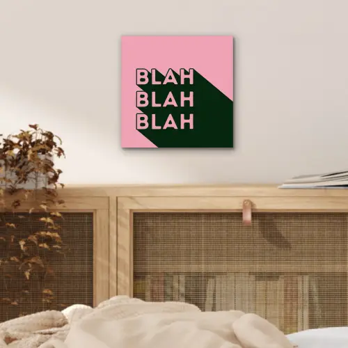 Tekst - Grafisch - Groen - Schaduw aluminium wit klein -sfeer3