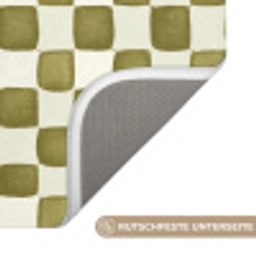Schaak - Patroon - Groen Badmat klein 997 -USP_AntislipDE