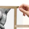 Handen - Zwart wit - Modern - Kunst Light Box met batterij (Wandlamp) middel -USP_websiteprintNL