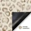 Luipaard - Klassiek - Beige Deurmat klein 898 -antislip_NL