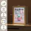 Monster - Pastel - Roze - Snoep Light Box met kabel (Kinderlampje) klein -USP_NL