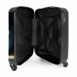 Duistere diamant NBS - Handbagage koffer - Kinderen Unisex middel -binnenkant