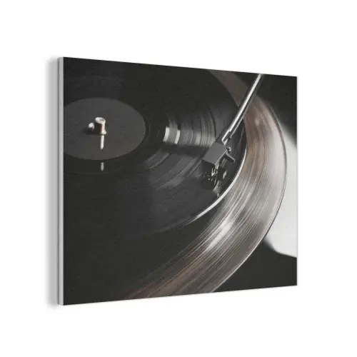 Close-up - Vinylplaat - Platenspeler - Zwart PET vilt klein -3d