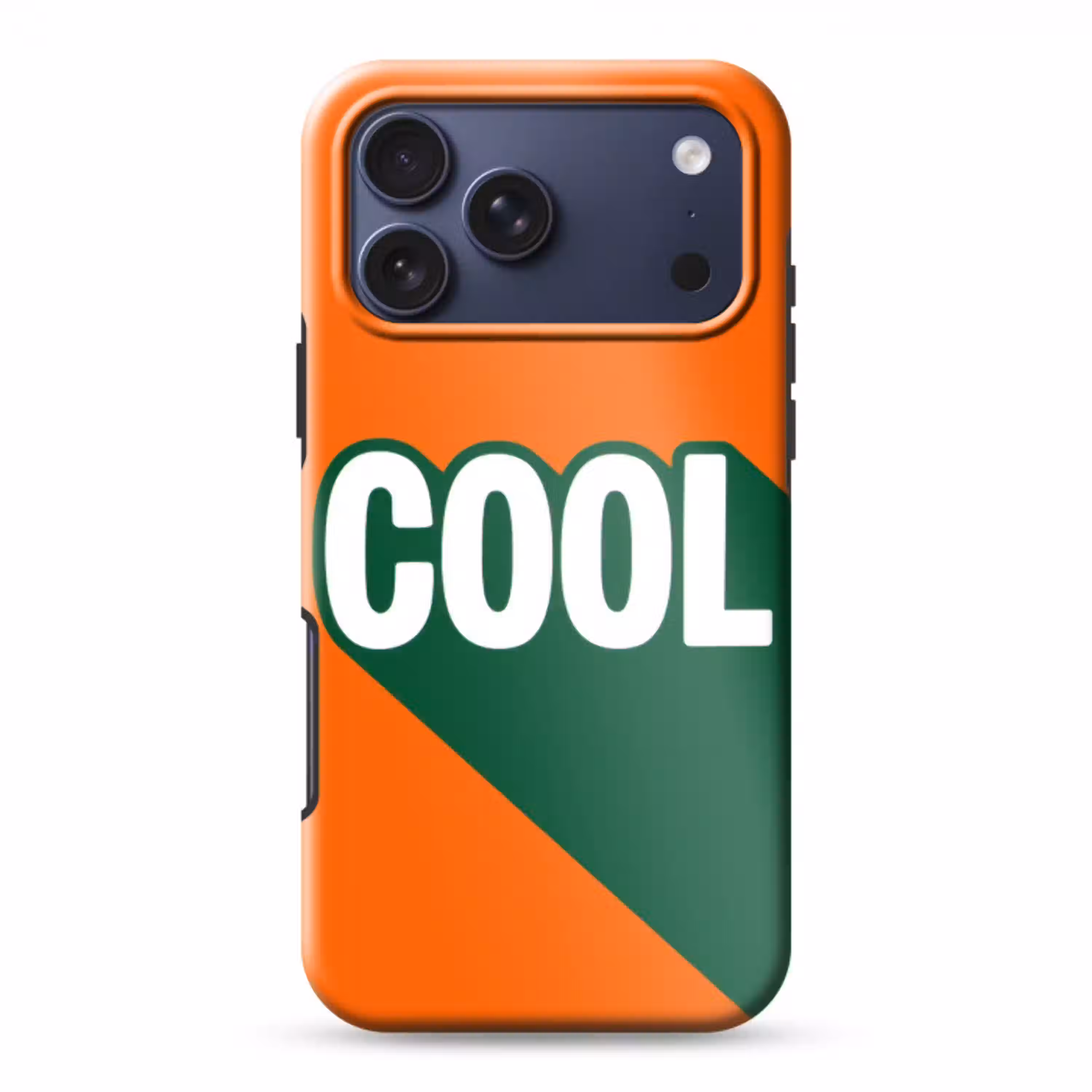 Cool - Oranje - Groen Toughcase MagSafe Apple iPhone 17 Pro Max klein -3d