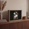 Boeket - Kleurrijk - Klassiek Light Box met batterij (Wandlamp) middel -sfeer2
