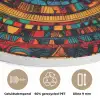 Mandala - Cirkels - Patronen Akoestische PET Vilt - Rond klein -closeup_NL