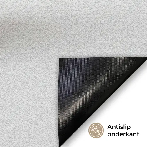 Badeend - Minimalistisch - Wit Deurmat klein -antislip_NL