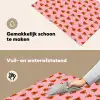 Roze - Watermeloen - Geel - Stippen Inductie beschemer met haakjes klein 777 -ky-schoon-nl