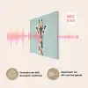 Giraffe - Illustratie - Bruin - Minimalistisch PET vilt klein -USP_NL