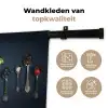 Kruiden - Lepel - Zilver - Specerijen - Industrieel Wandkleed katoen klein -sfeer2