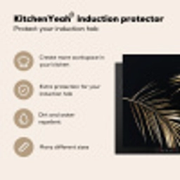 Gouden Elegantie van de Tropen Inductie beschermer vinyl 3mm middel -vsfeer2_ENG