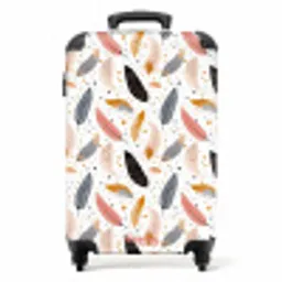 Boho - Verenpatroon NBS - Handbagage koffer - Unisex middel -productfoto_recht