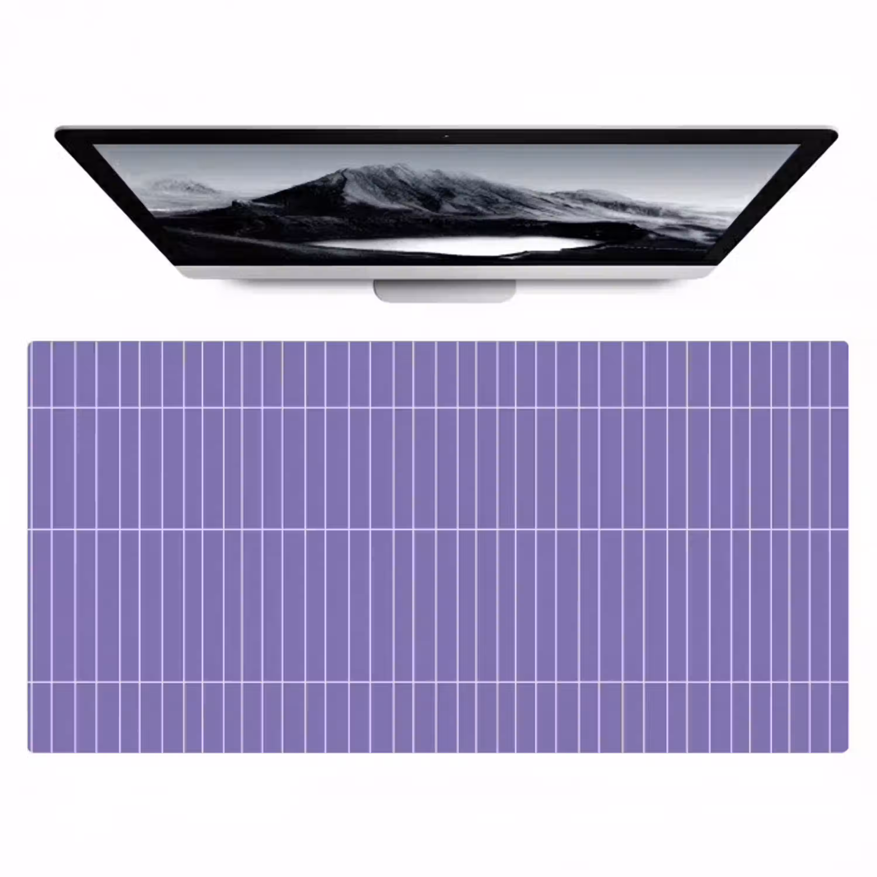 Patroon - Tegel - Lila Muismat XXL klein 681 -zzz3d