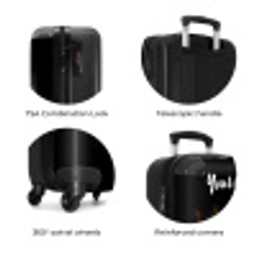 Game Controller Bedekt met Verf NBS - Handbagage koffer - Kinderen Unisex middel zzzzzzzbolletjes_ENG