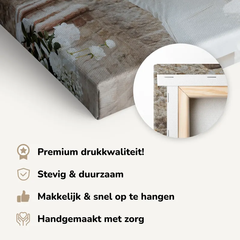 Foto op canvas - detail