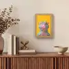 Kameleon - Kauwgom - Kleurrijk Light Box met kabel (Tafellamp) klein -sfeer2
