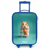 Hamster - Wortel - Dier Kinderkoffer - Blauw klein -zz3dotto