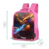 Chroma krijger Kinderrugzak - Roze middel -productfoto_formaten