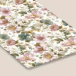 Bloemen - Patroon - Pastel fotolijst zwart zonder passe partout klein 224 -zsfeer6