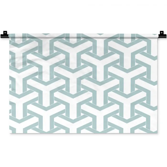 Design - Lijn - Patroon Wandkleed katoen klein 269 -zz3d