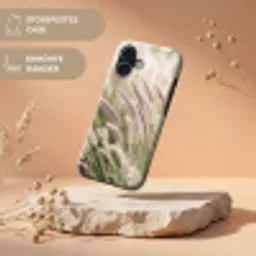 Gras - Close up - Groen Toughcase MagSafe Apple iPhone 17 klein -USP_RandenV_DE