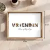 Vriendin - Lettercollage Dienblad Rechthoek middel -USP_Formaat