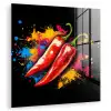 Peper - Graffiti - Verf - Abstract - Modern - Kleurrijk plexiglas 5mm klein -zzzproduct_nieuw