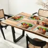 Papieren - Boodschappen - Groente - Kleurrijk Placemat vinyl groot -zzsfeer4_Kitchenyeah-website