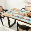 Macarons - Kleurrijk - Pastel Placemat vinyl groot -zzsfeer4_Kitchenyeah-website